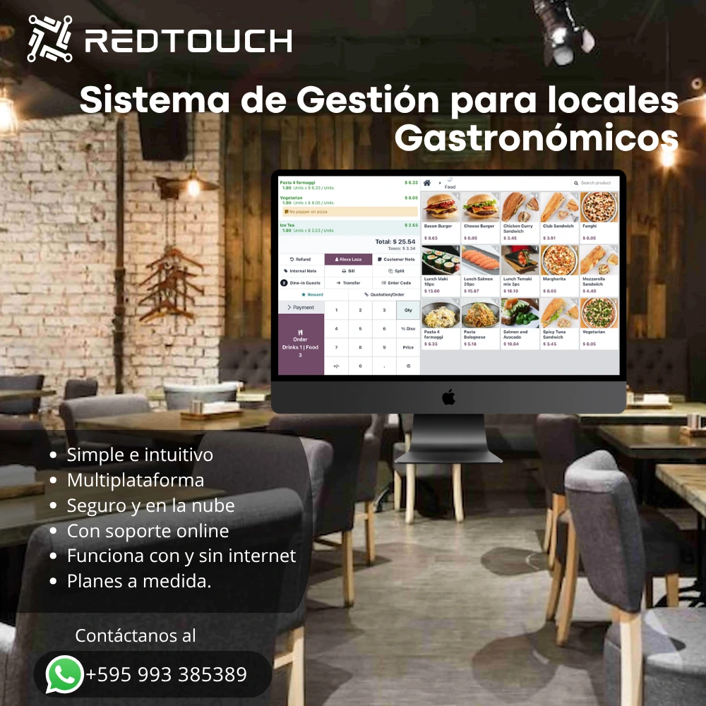 Odoo para Locales Gastronómicos - Plan Principiante